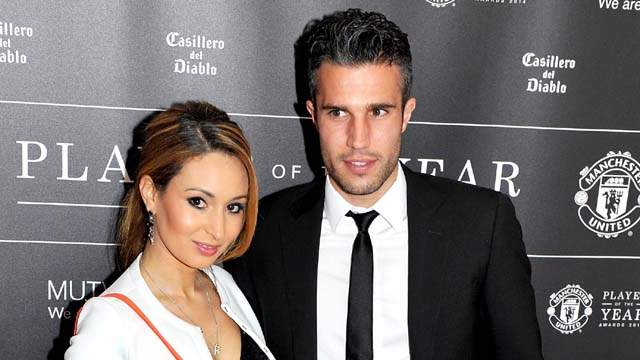 Image result for Robin van Persie wife Bouchra van Persie
