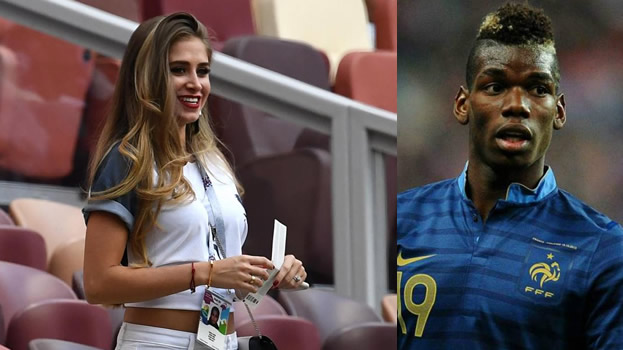 Image result for Paul Pogba, Maria Zulay Salaues