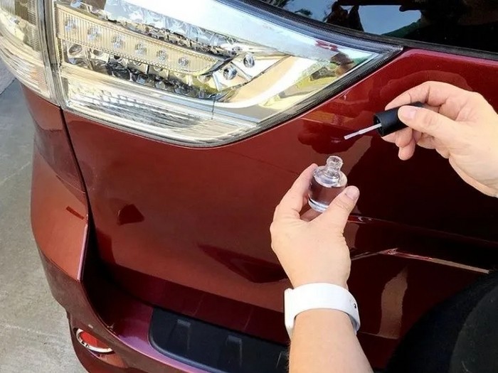 Use Nail Polish On Small Scratches