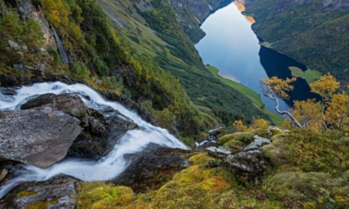 Fiord, vestul Norvegiei
